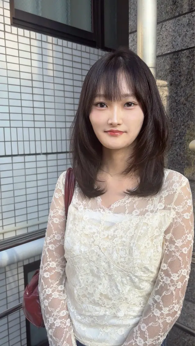 ミディアム hitomi ♡ 自由が丘アシスタントのヘアスタイル