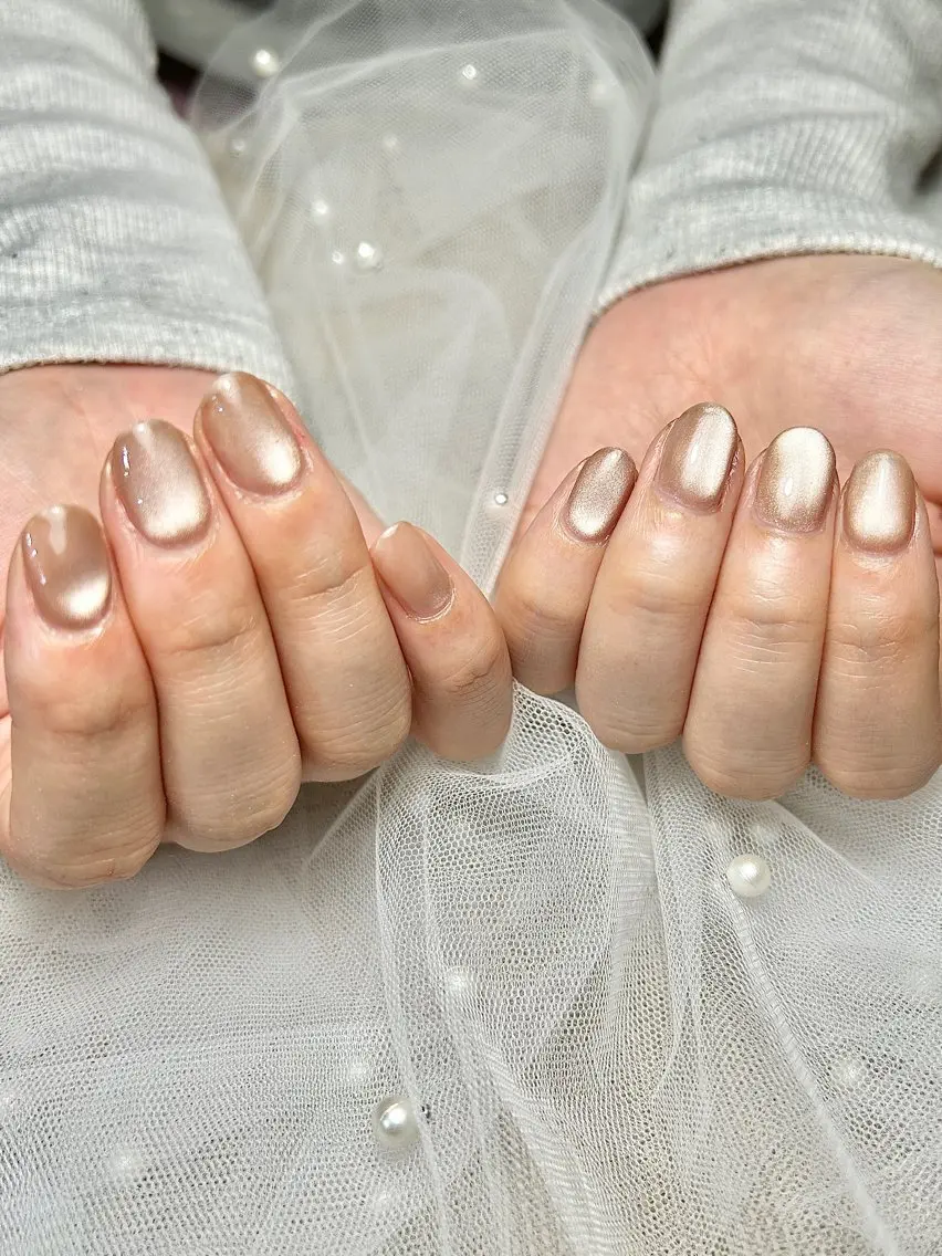 ネイル マグネットネイル ワンカラーネイル M. nailのネイルデザイン