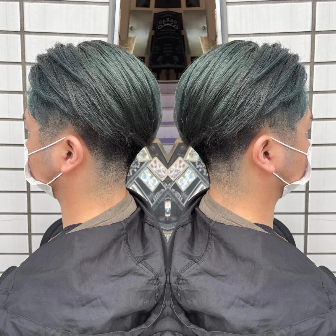 ショート カラー 👑派手髪/カット 👑ANRYのヘアスタイル