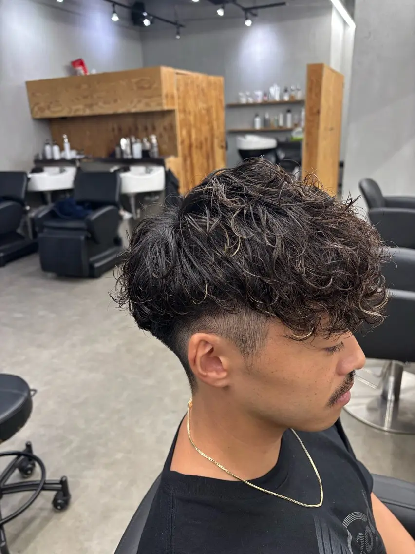 ショート パーマ メンズ カット パーマ トリートメント メンズ支持率NO.1 マサキのヘアスタイル
