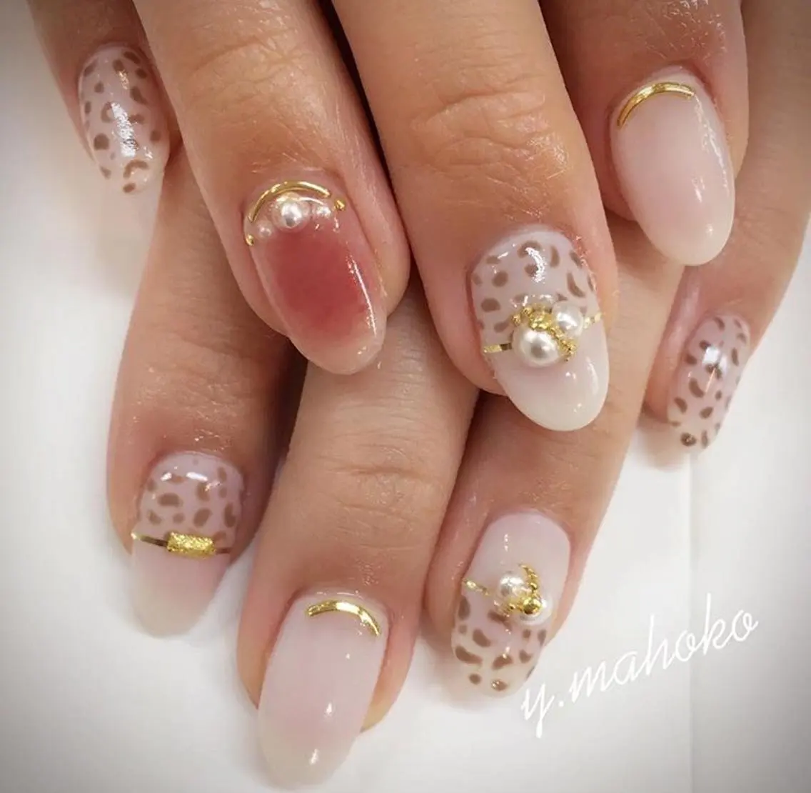 ネイル パラジェル有/ 長さだし/mahoのネイルデザイン