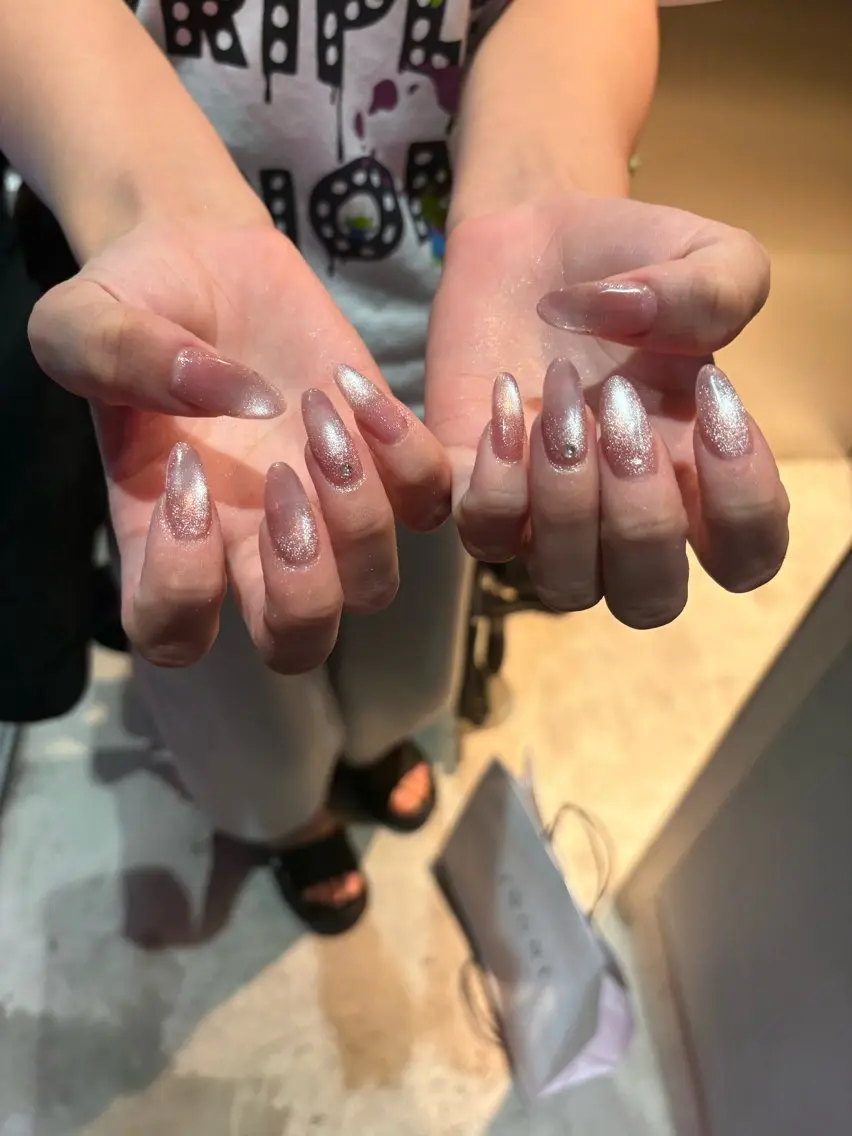 ネイル マグネットネイル 💞WOLTOKYO 池袋💞Emiriのネイルデザイン