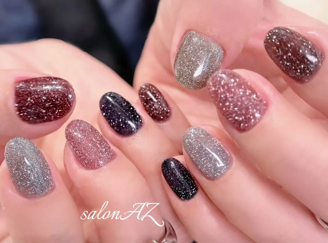 ネイル オフィスネイル ハンドネイル salon AZのネイルデザイン
