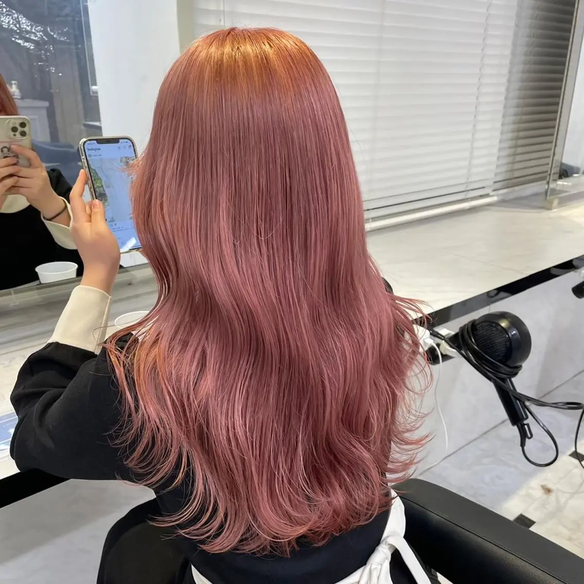 ロング カラー レイヤーダブルカラー KYONのヘアスタイル