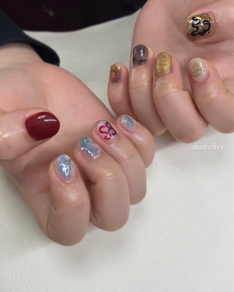 ネイル Nailbeauty marcherのネイルデザイン