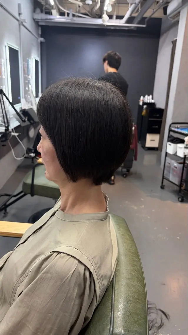 ショート やぶかみ りんのヘアスタイル