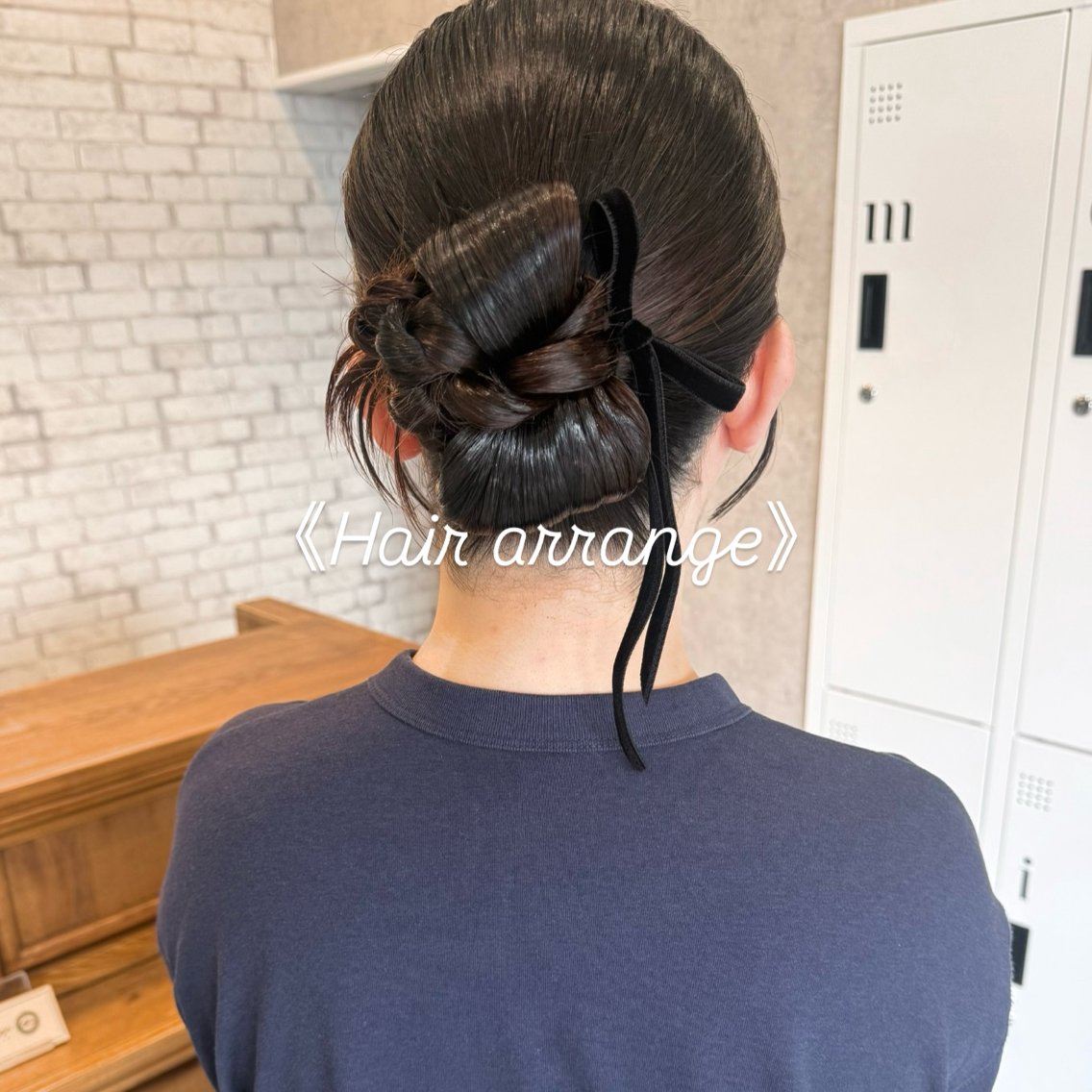 セミロング ヘアアレンジ ヘアセット 🌻あいり merci.🌻のヘアスタイル