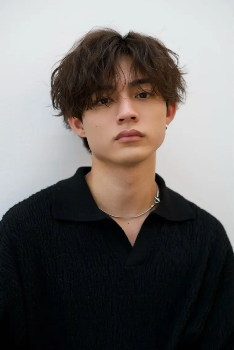 【✨3月ミニモ限定✨】メンズカット+選べるメンズパーマ+艶トリートメント+眉カット［ツイスパ/シャドウパーマ］の写真