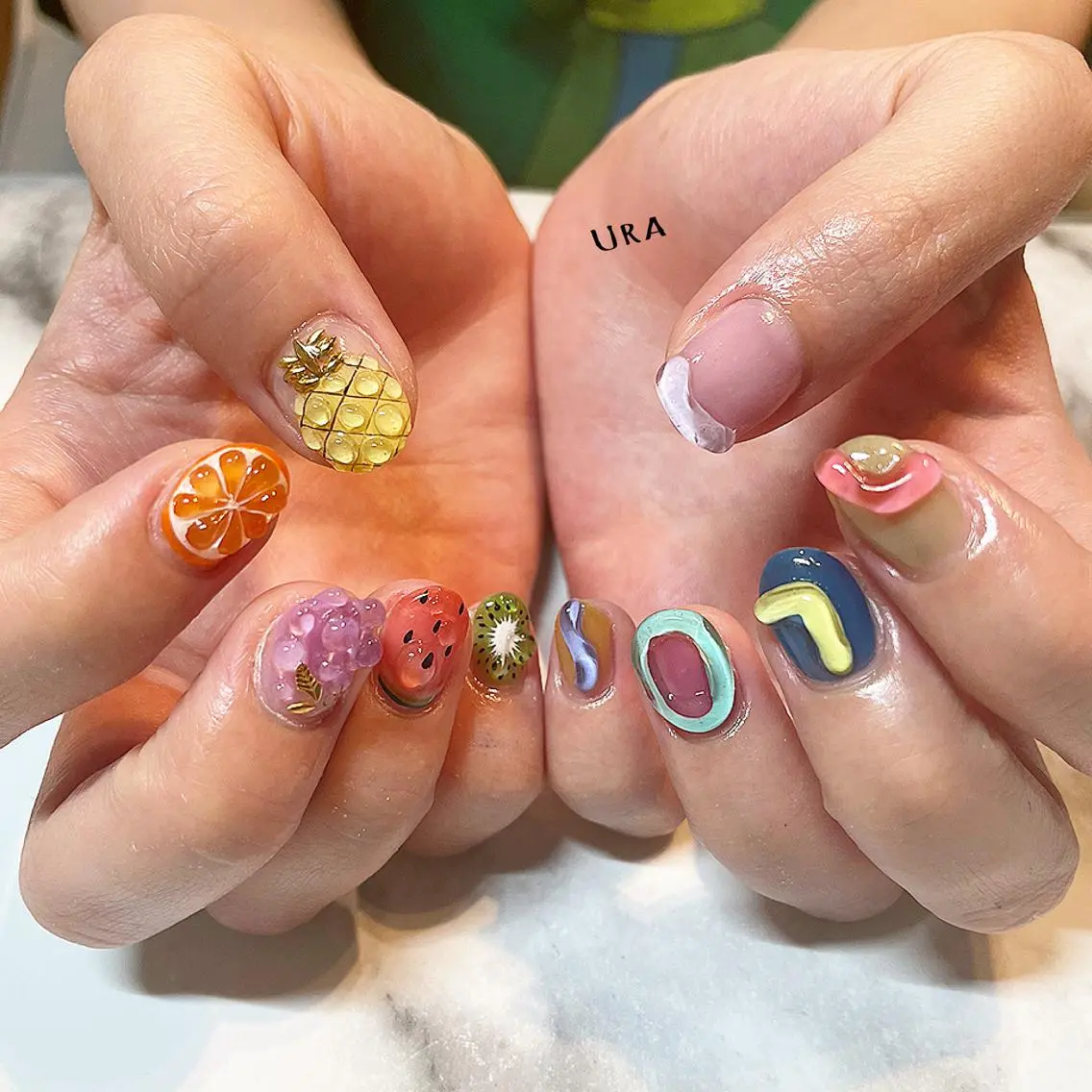 【オフあり】 120分 持ち込み画像コース パラジェルベース使用  マグネット可 ニュアンス可の写真