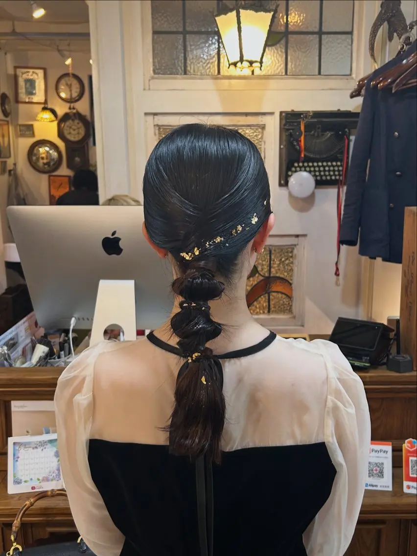ヘアアレンジ ヘアセット BRITS 渡辺 菜々子のヘアスタイル