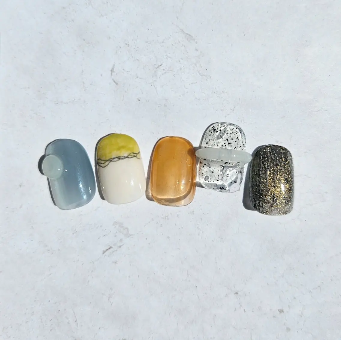 ネイル アートネイル ニュアンスネイル シンプルネイル ハンドネイル Nailsalon manoのネイルデザイン