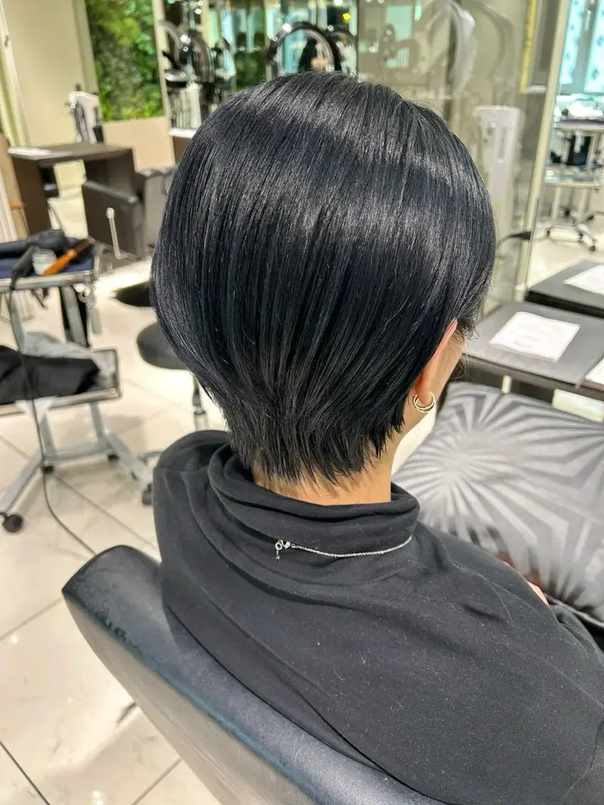ショート 菊地 真優のヘアスタイル