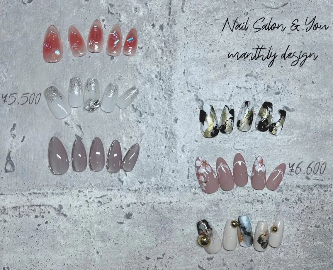 ネイル Nail Salon &.Youのネイルデザイン