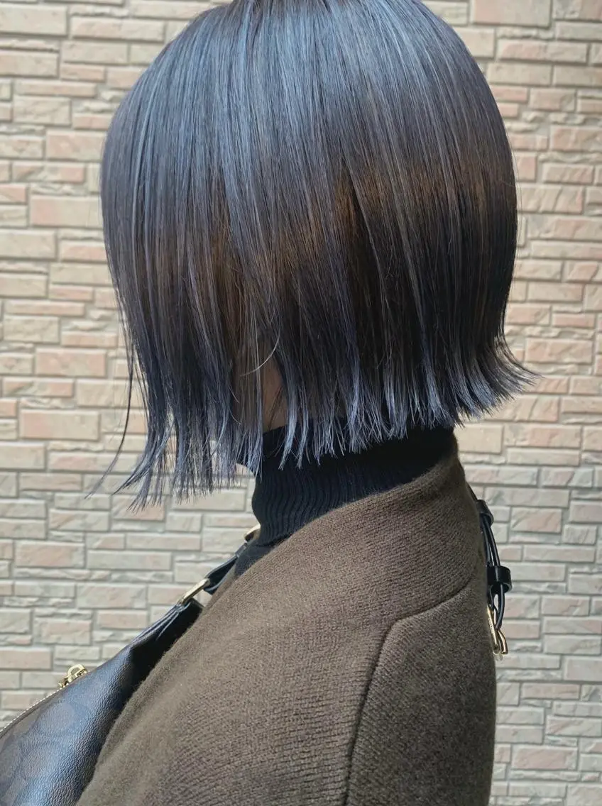 《✨minimo限定✨》似合わせカット＋ケアカラー＋髪質改善美髪TOKIOトリートメントの写真
