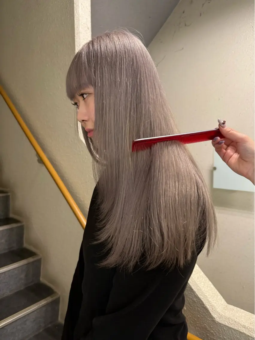 ロング ヘアカラー カラーモデル募集中 Rei🐈‍⬛/大宮のヘアスタイル