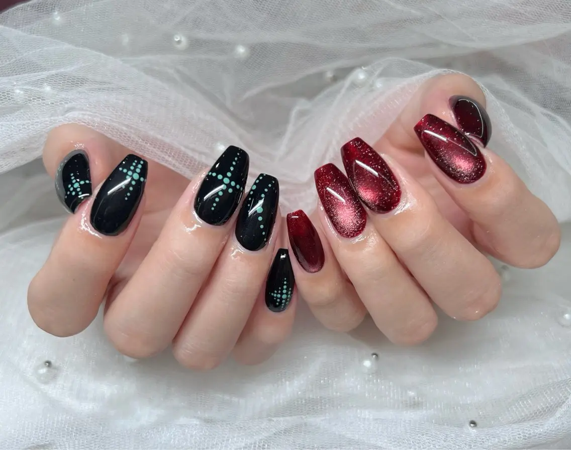 ネイル 🎀PG🩵 ネイルサロンのネイルデザイン