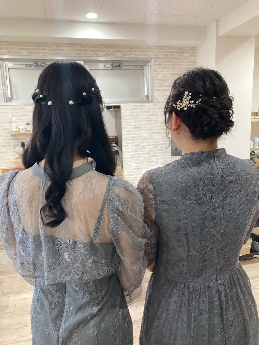 ロング ヘアアレンジ ヘアセット Gypsoly ☺︎ゆきのその他イメージ