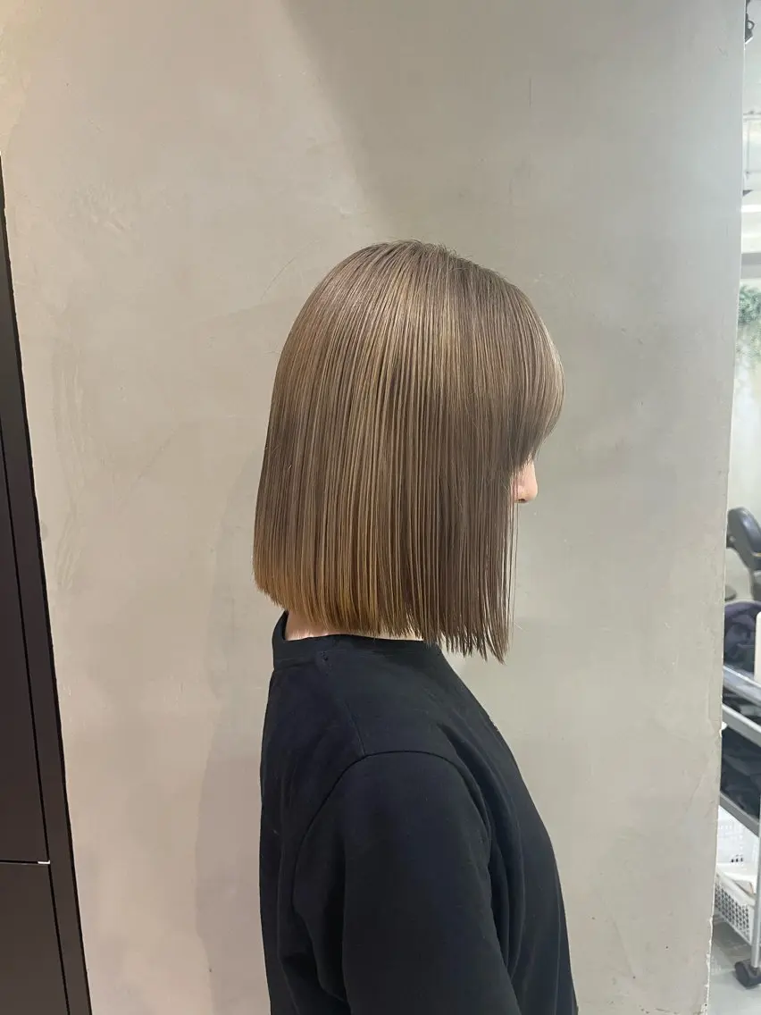 カラー ベージュカラー ダブルカラー 綱島/髪質改善 /艶髪/ルキヤ‎‎のヘアスタイル