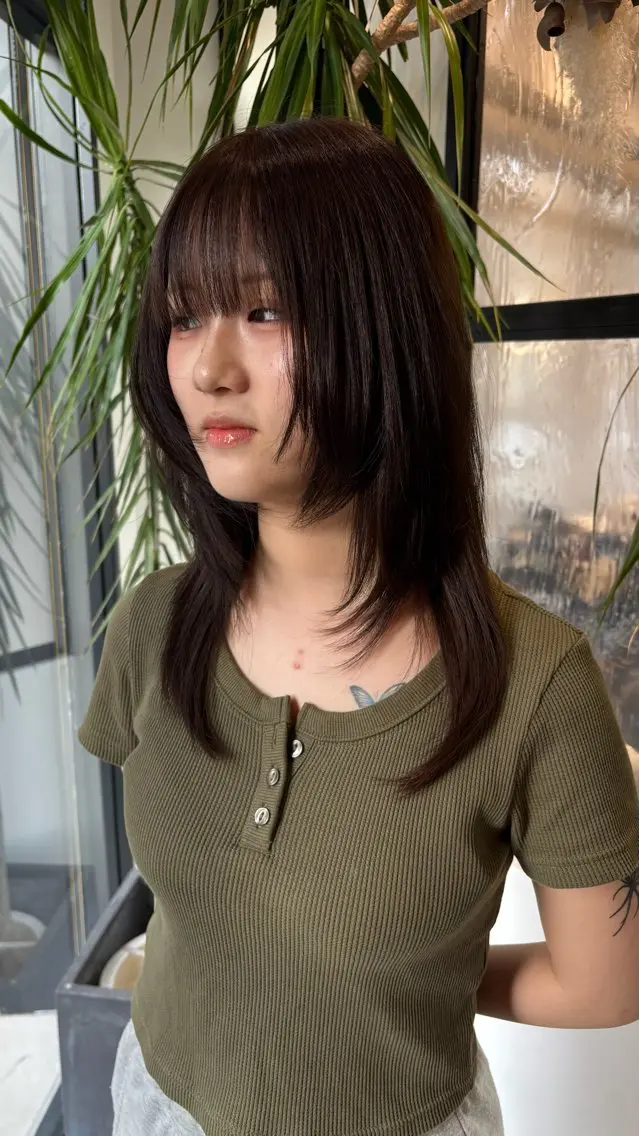 【モデル限定‼️】カット＋艶カラー＋髪質改善系トリートメントの写真