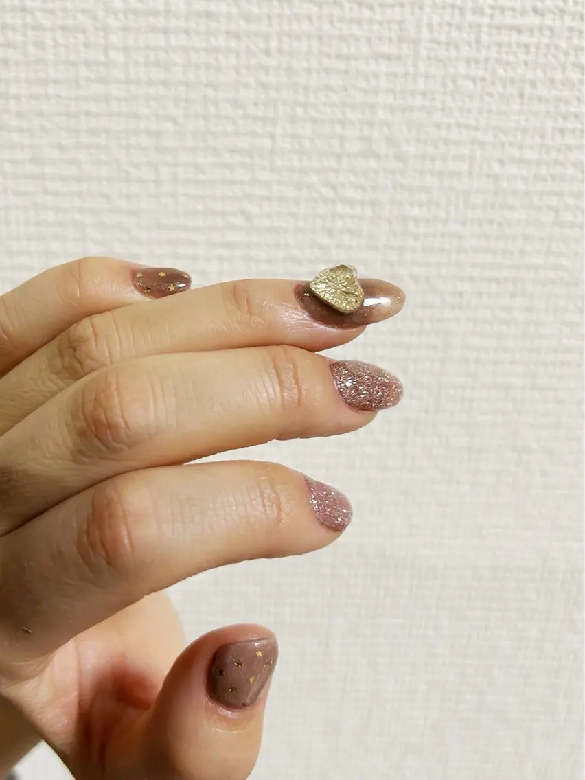 ネイル ハート miya yuのネイルデザイン