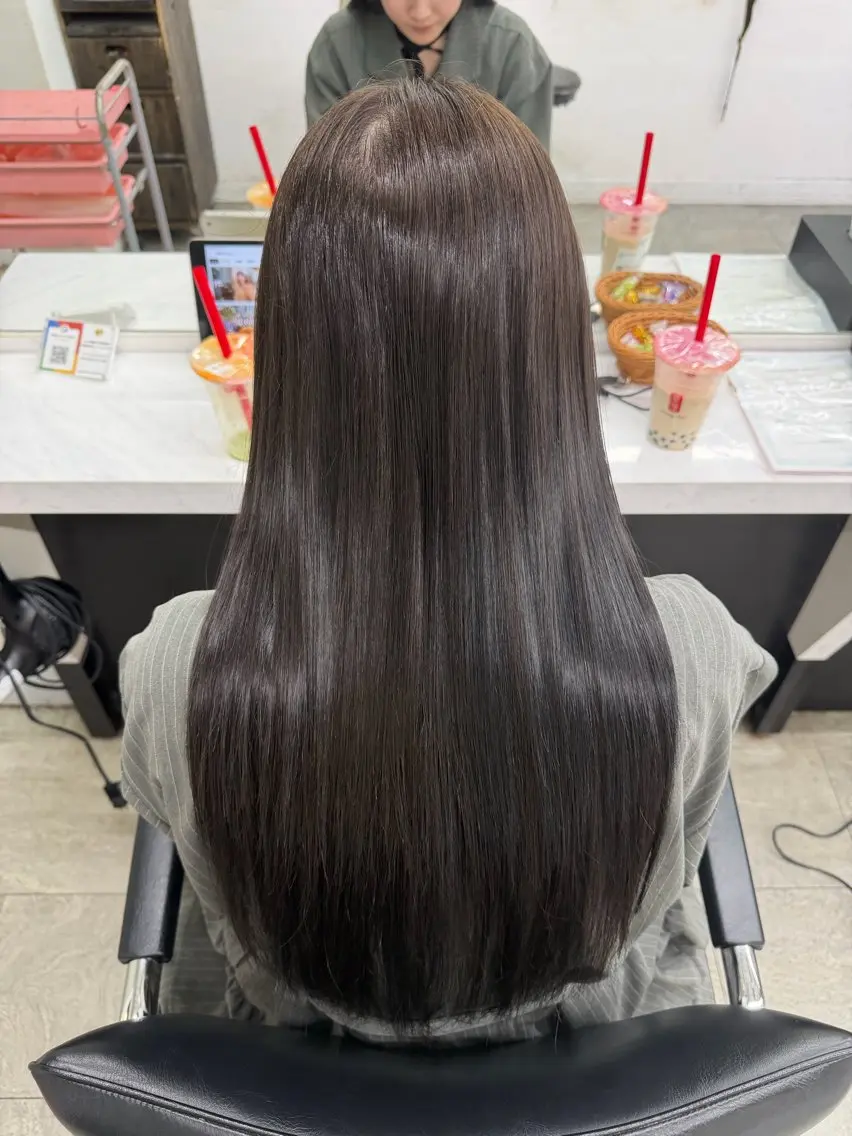 ロング プルエクステ エクステ Rirua 🩷のヘアスタイル