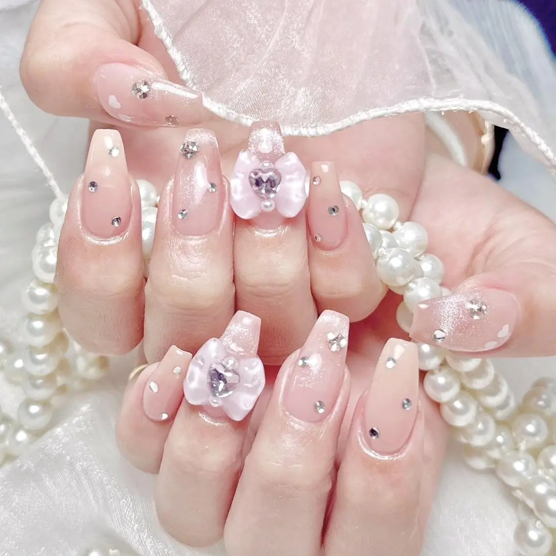 ネイル CutieNail ✨🩷のネイルデザイン
