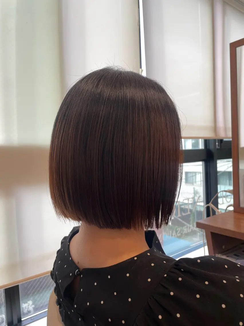 ミディアム 山本　恵 (やまもと  けい)のヘアスタイル