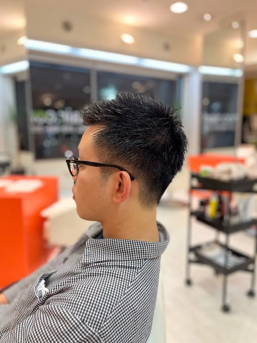 メンズ フルカワ リナのヘアスタイル