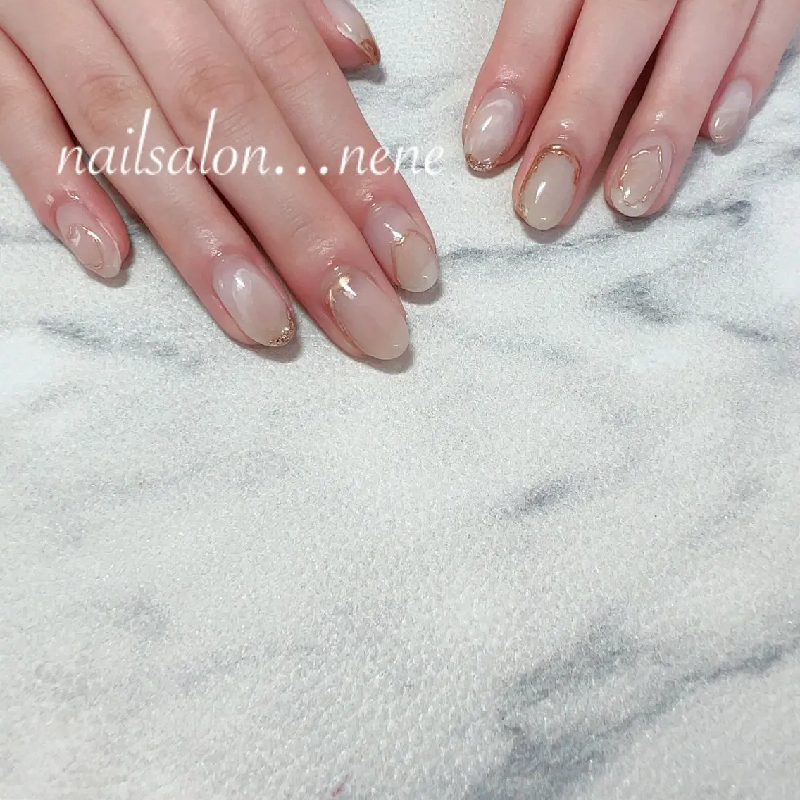 ネイル ミラーネイル nailsalon ...neneのネイルデザイン