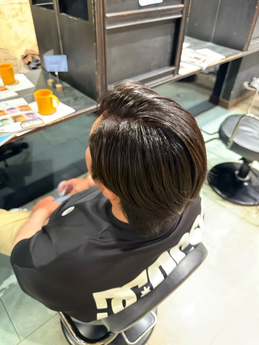 カラー ifh飯塚店 内藤来樹のヘアスタイル