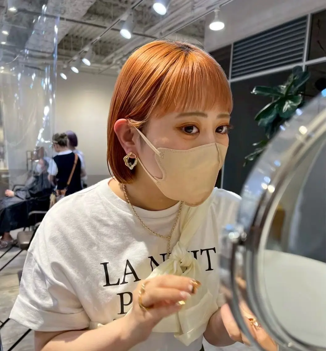 ショート morita yunaのヘアスタイル