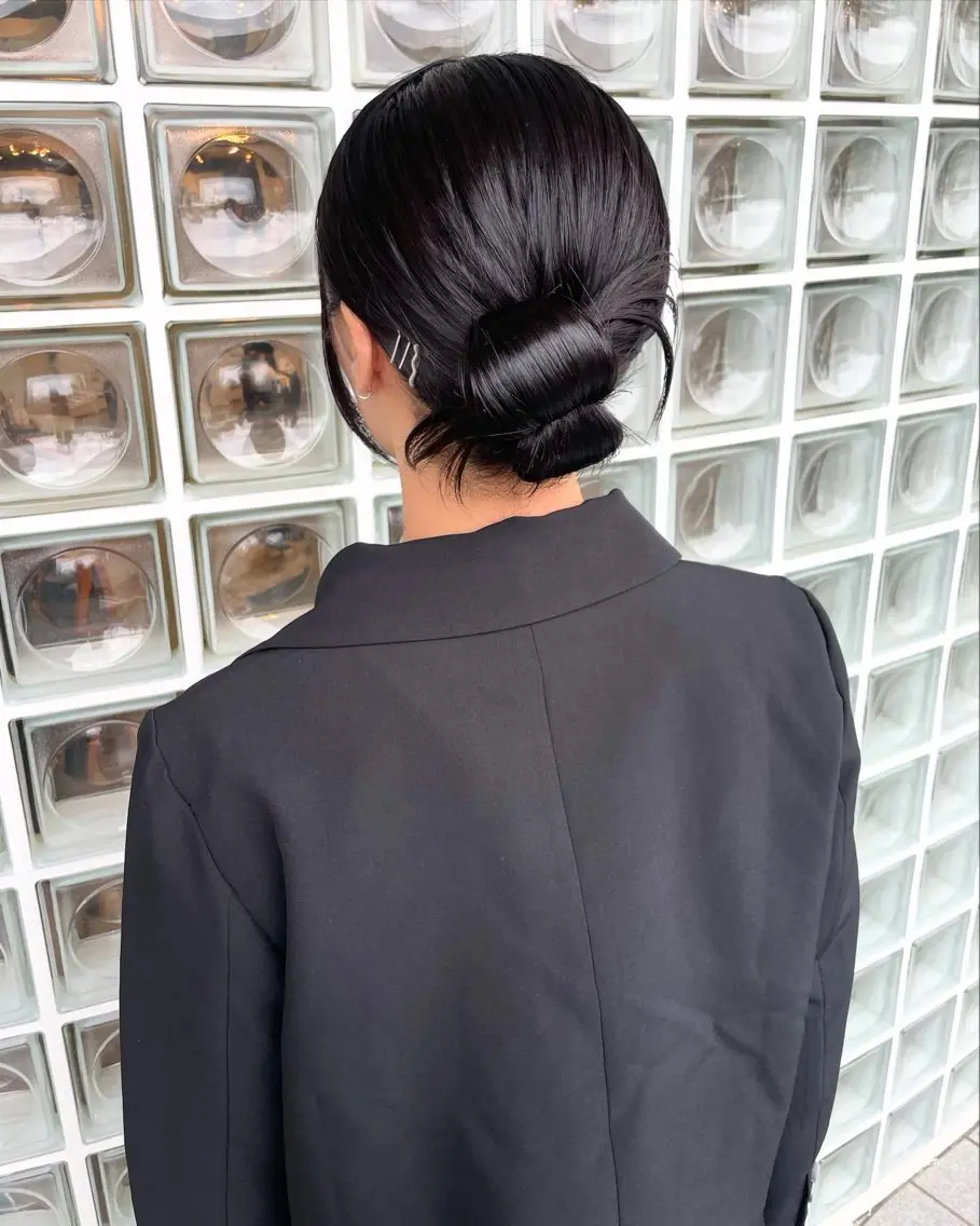セミロング ヘアセット 田島 仁美のヘアスタイル
