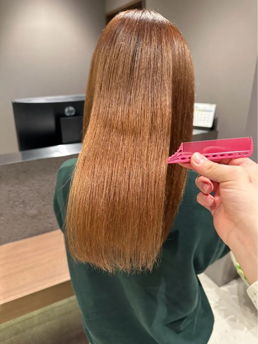 カラー ヘアカラー 星 杏香⭐️のヘアスタイル