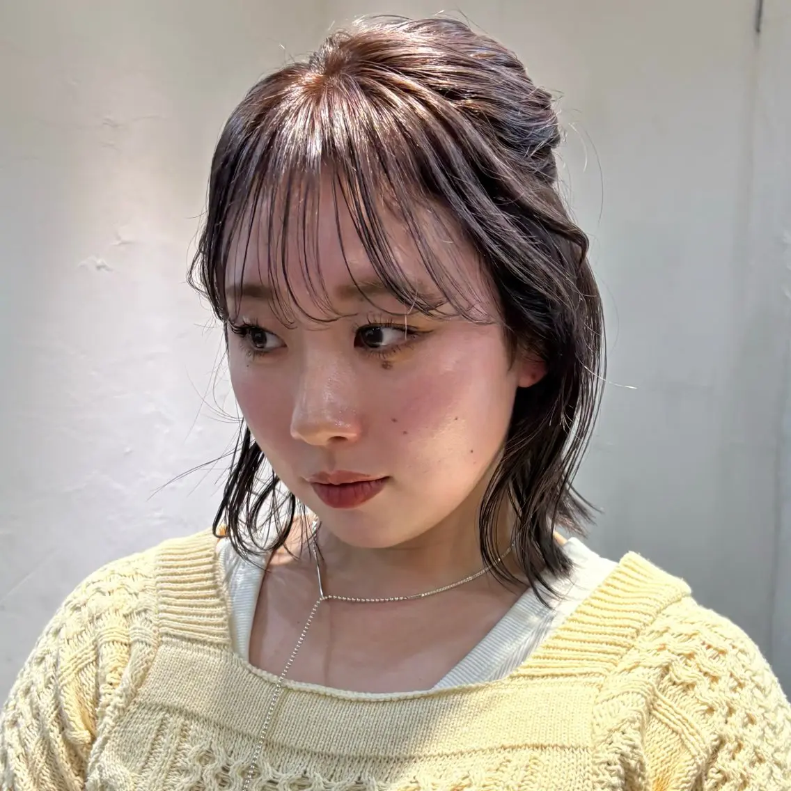 ショート 盛れる透明感カラー momokaのヘアスタイル
