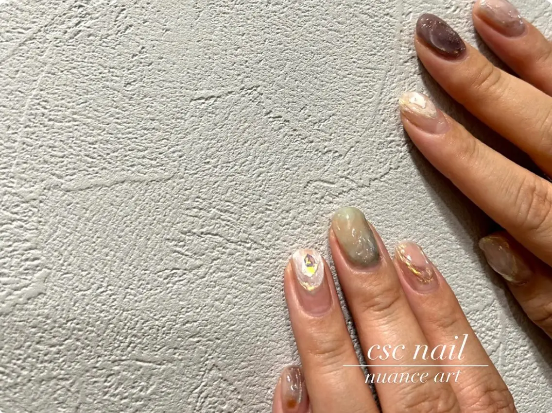 ネイル ハンドネイル cscnail keikoのネイルデザイン