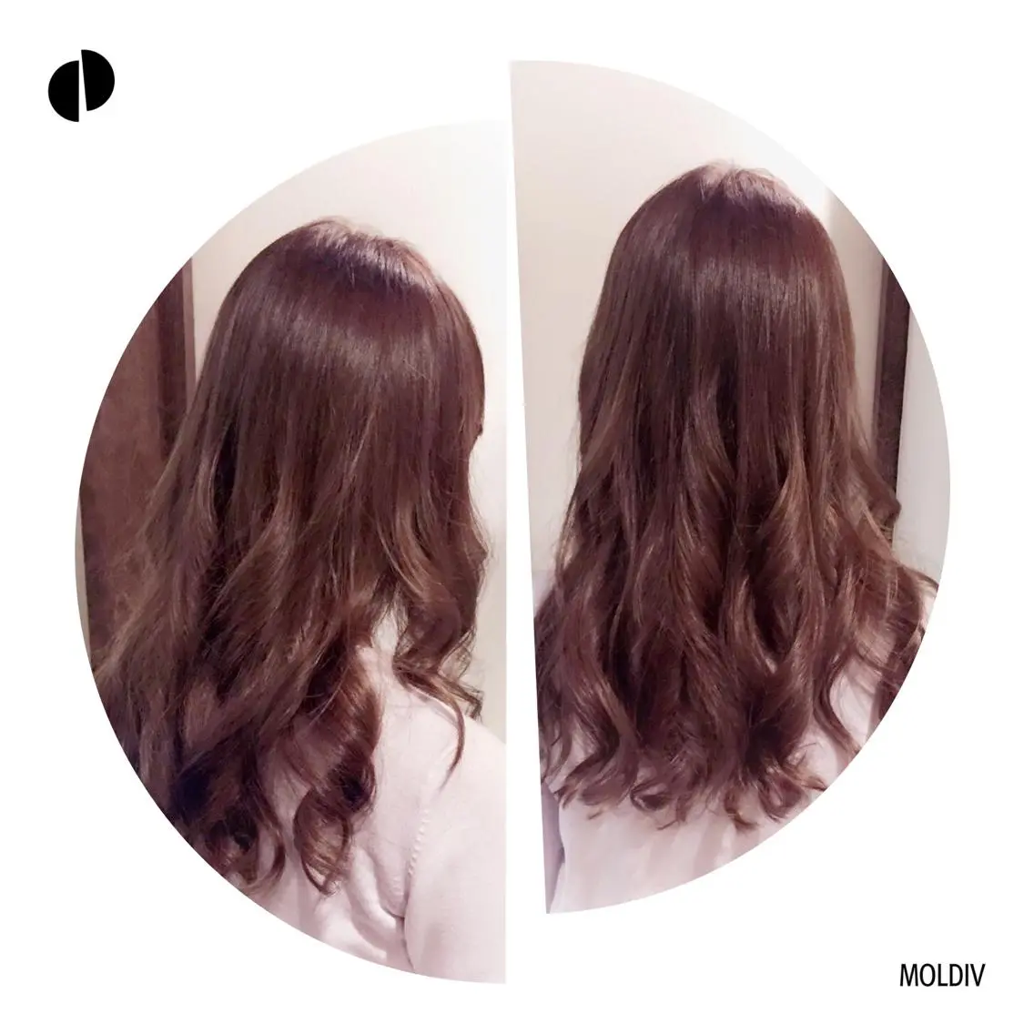 ロング カラー アッシュ ラベンダーカラー ラベンダーアッシュ ✨縮毛矯正✨髪質改善 ナカシマ ユミのヘアスタイル