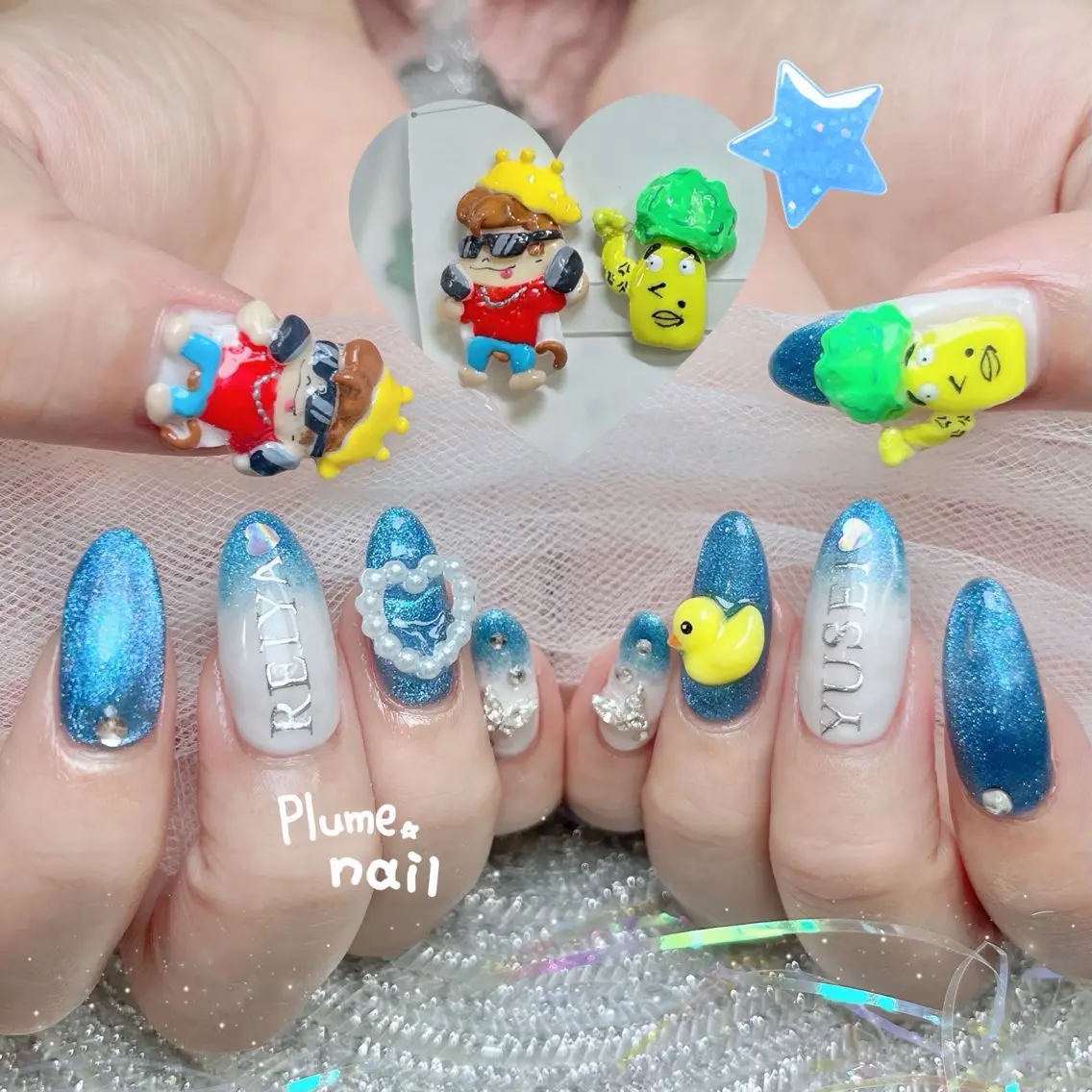 ネイル ハンドネイル plume nail ☆韓国ネイルのネイルデザイン