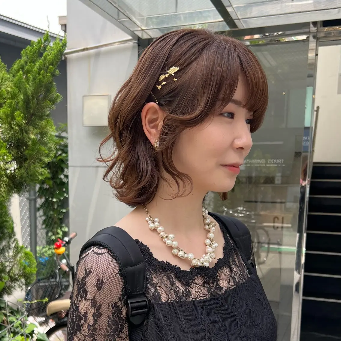 ショート ヘアセット 似合わせヘア🫶🏻 つきいてるみのヘアスタイル