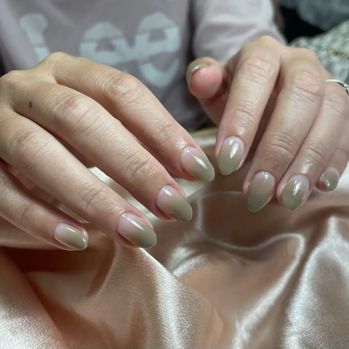 ネイル ハンドネイル 702 はまぐりのネイルデザイン
