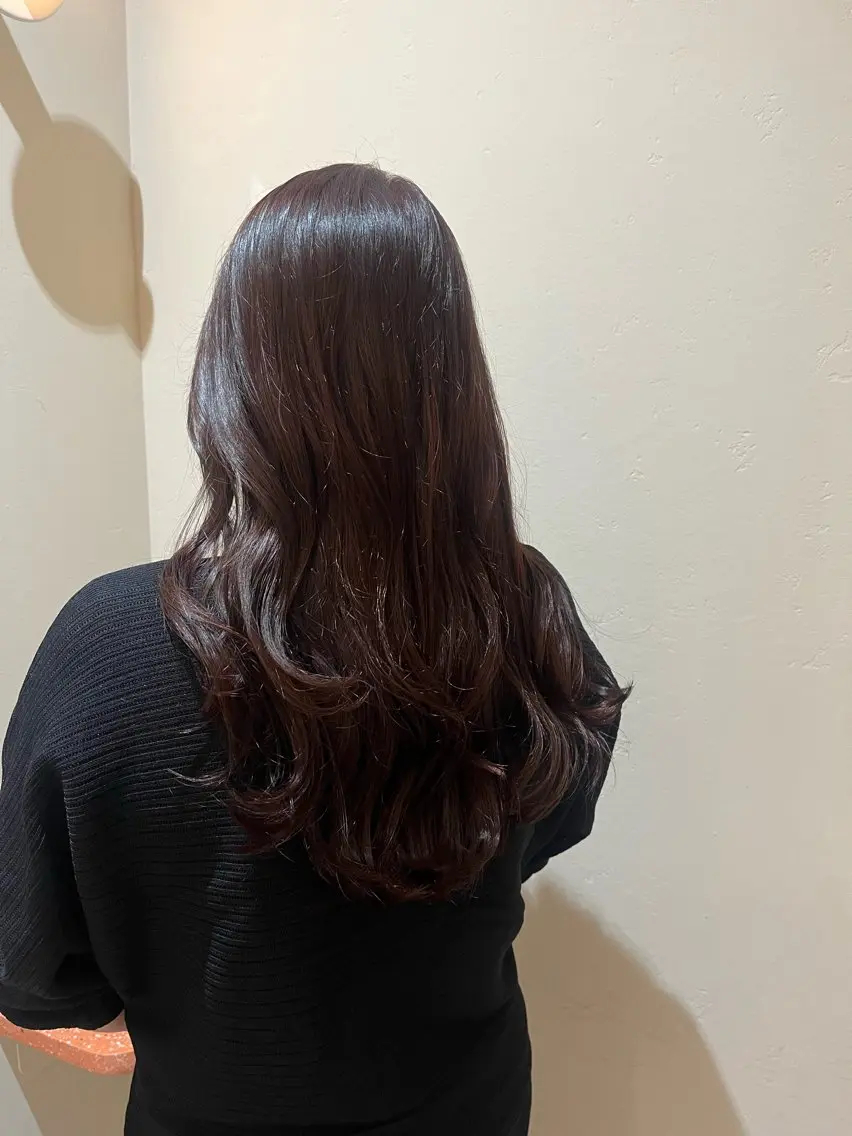 ロング ramphy 加藤 美羽のヘアスタイル