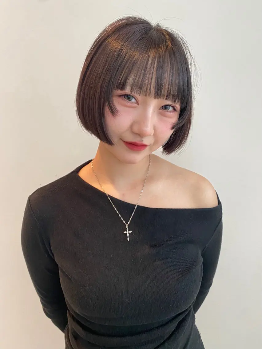 ショート カラー カット ヘアカラー トリートメント mai / linoah˚✧のヘアスタイル