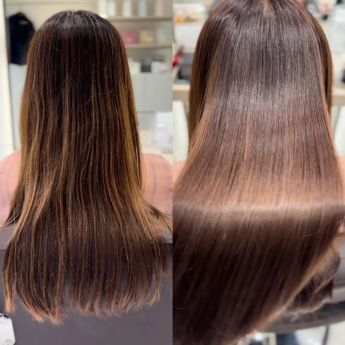 ロング EIGHT plum TOKIOリミテッドのヘアスタイル