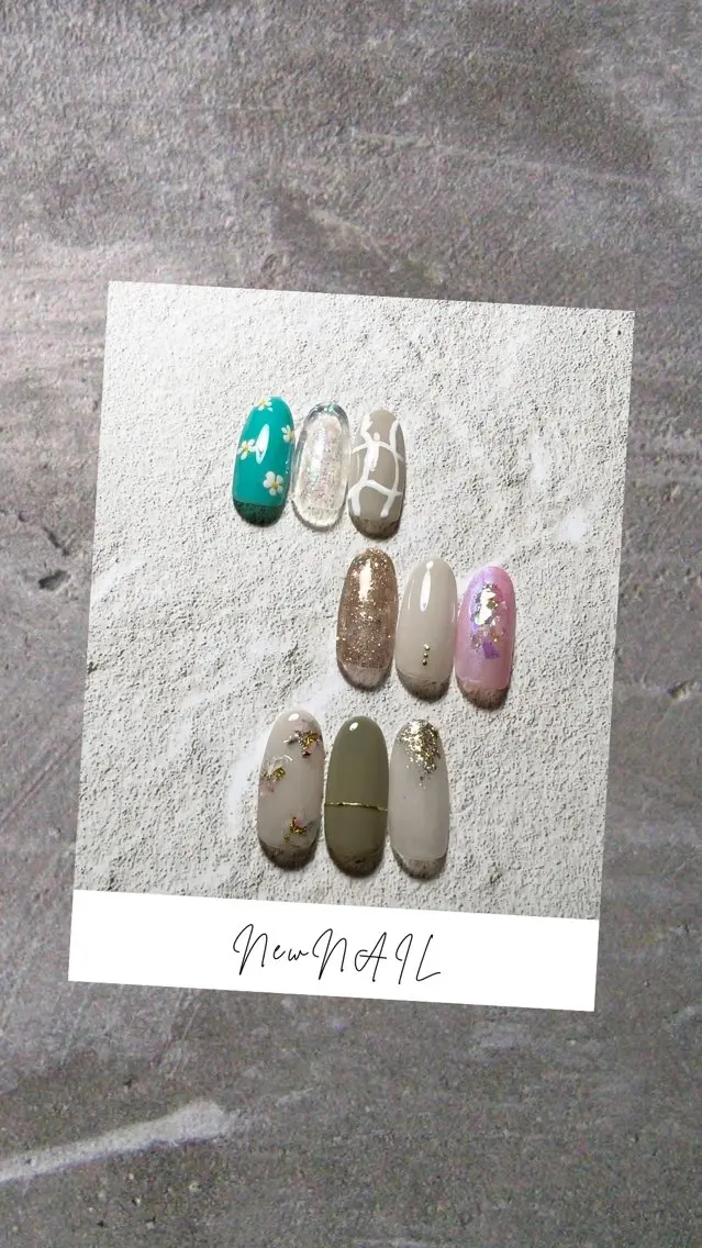 ネイル ハンドネイル フットネイル NAILsalon Laki(ラキ)のネイルデザイン