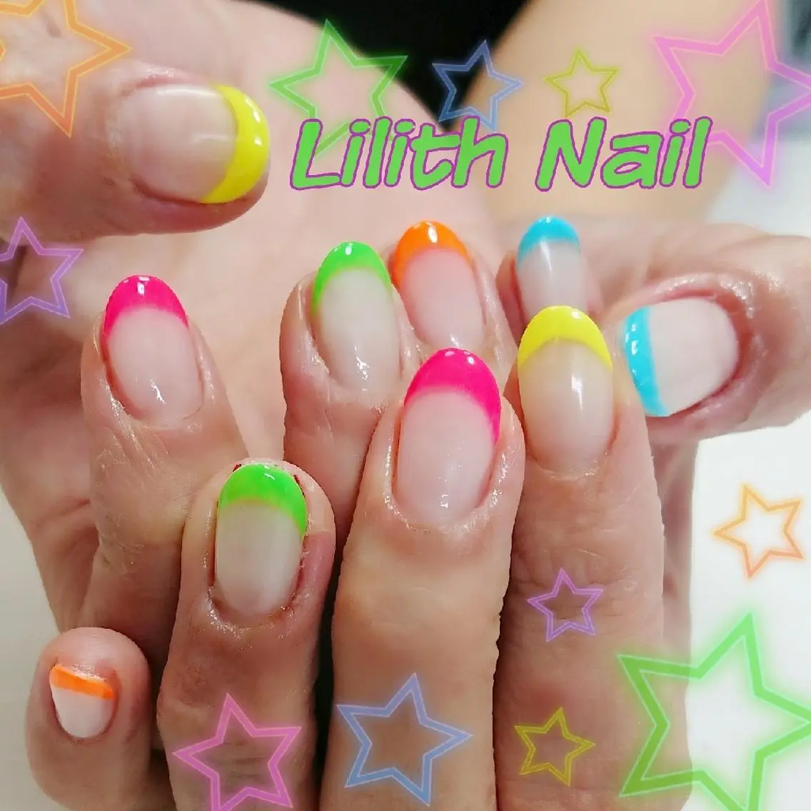 ネイル フレンチネイル ハンドネイル Lilith Nailのネイルデザイン