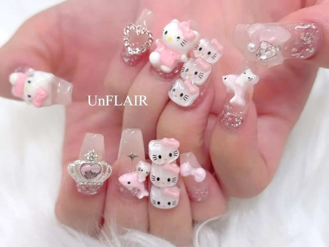 ネイル ハンドネイル UnFLAIR 麻布十番店🧸NAOのネイルデザイン