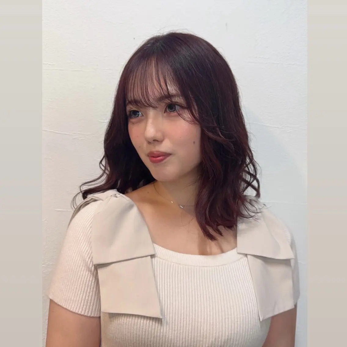 ミディアム カラー garou 大通店 畠山紗菜のヘアスタイル
