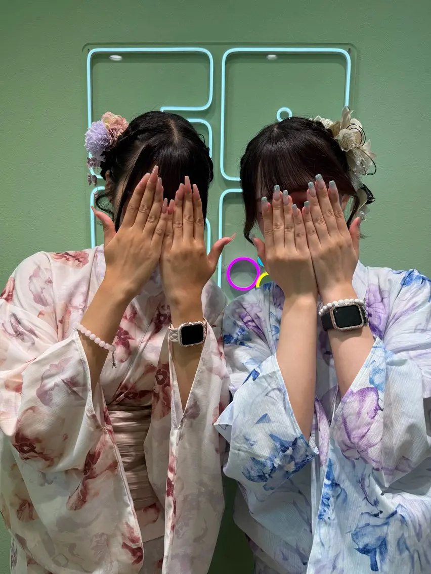 【夏限定🎐】浴衣着付け+ヘアセットの写真