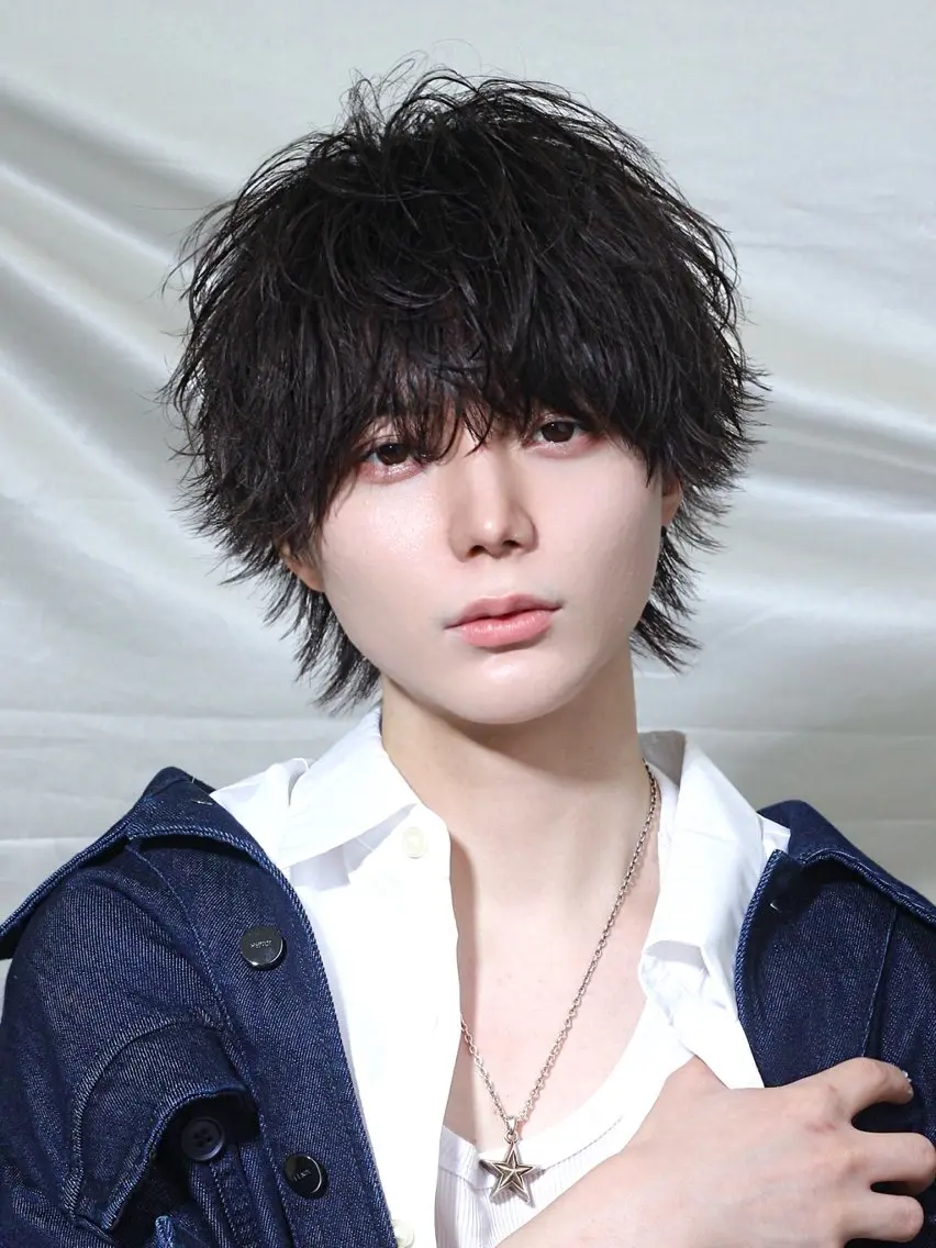 パーマ カット パーマ トリートメント 角戸 嵐のヘアスタイル