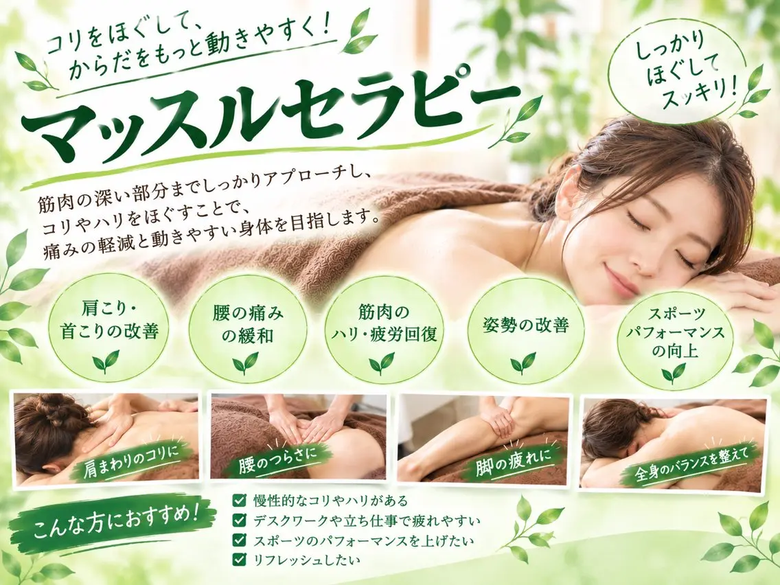 マッスルセラピーの写真