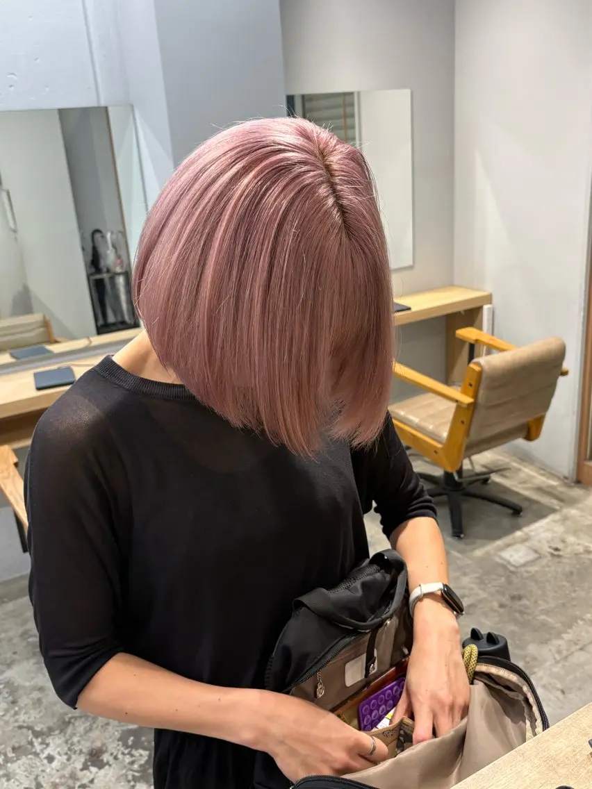 カラー ヘアカラー Libero 柏 あつきのヘアスタイル